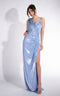 Rochie dama lunga bleu Chantela Bogas