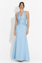 Long blue dress for ladies Cicy Bogas