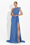 Fyona Bogas Long Blue Ladies Dress