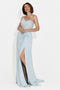 Rochie dama lunga bleu Jonay Bogas