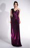 Rochie dama lunga burgundy Chantela Bogas