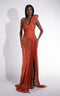 Ariael Bogas Long Brick Red Dress for Women