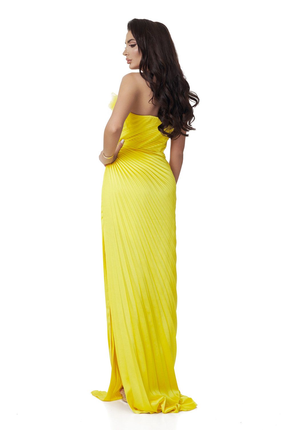 Rochie dama lunga galbena Eleftheria Bogas