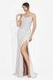 Rochie dama lunga gri Baty Bogas