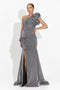 Maryjane Bogas Long Grey Ladies Dress