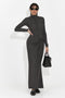 Rochie dama lunga gri Sharita Bogas