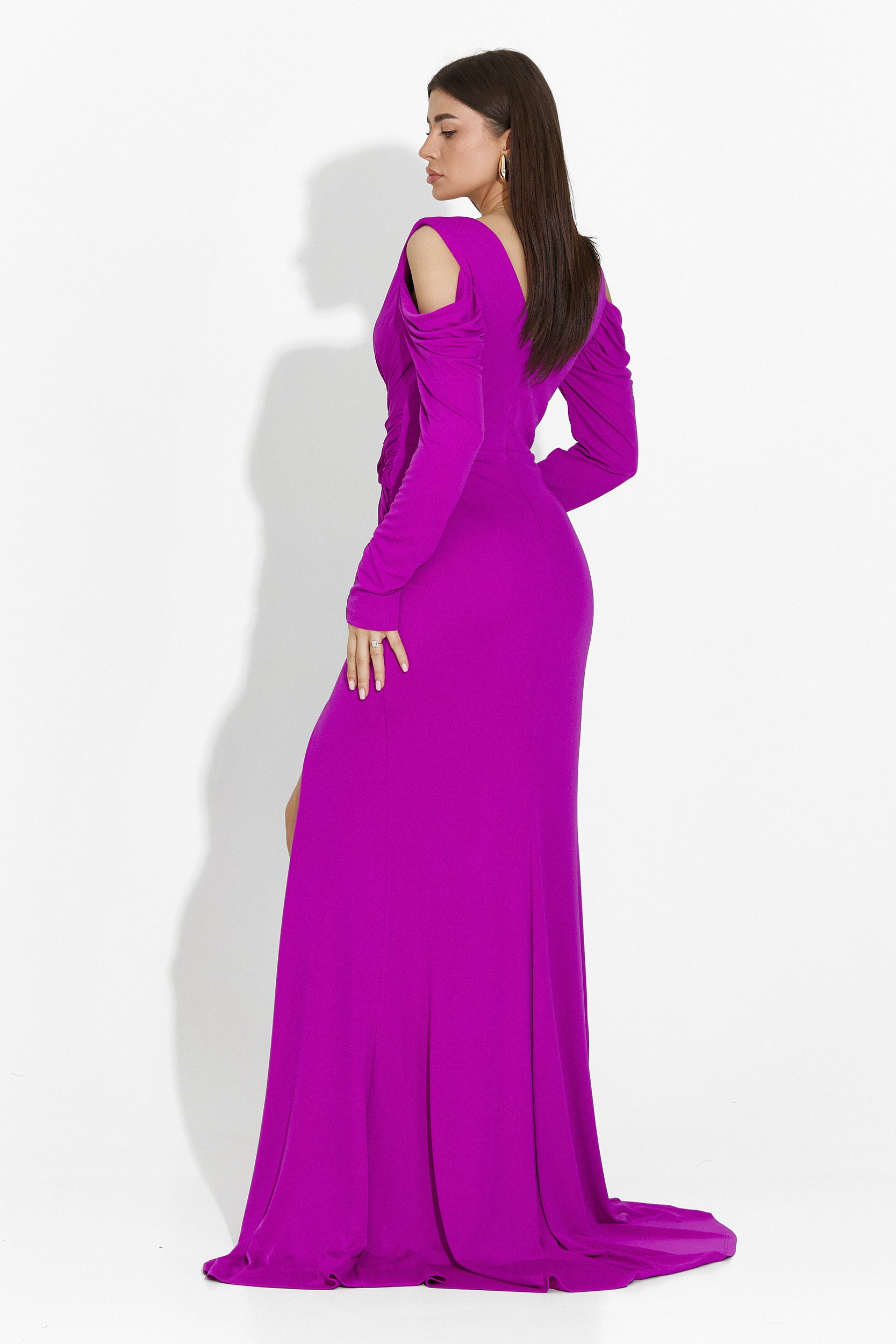 Long lilac dress Elsiana Bogas