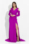 Elsiana Bogas Long Lilac Ladies Dress