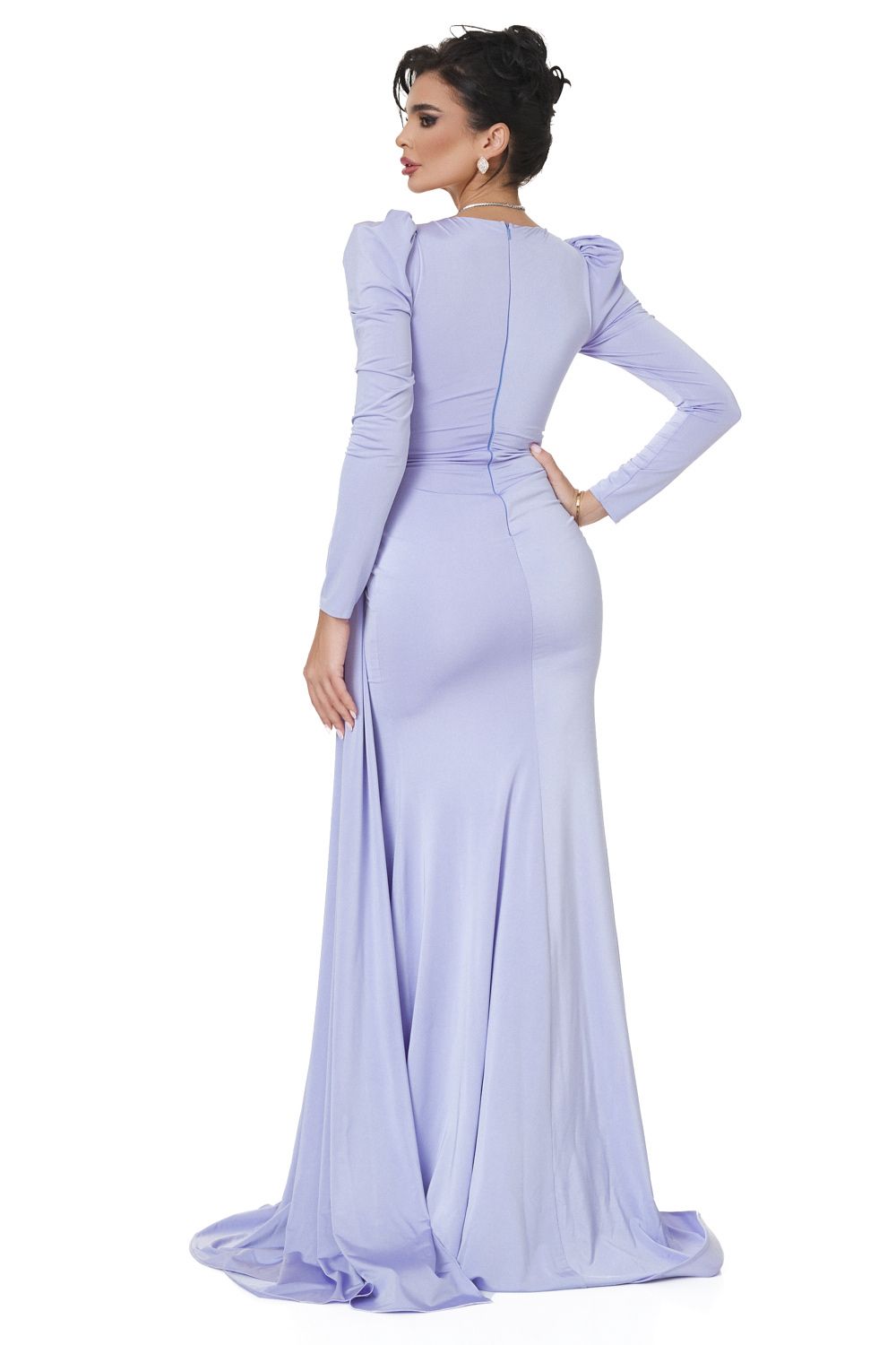 Rochie dama lunga lila Simnsa Bogas