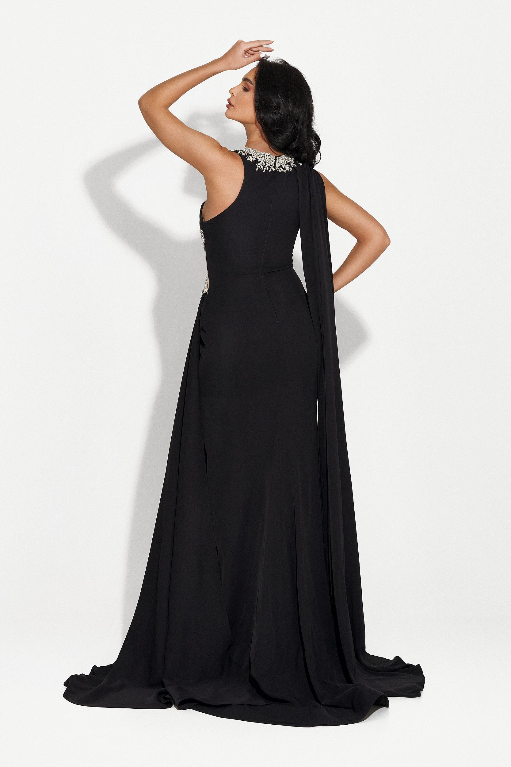Long black dress for women Alexea Bogas