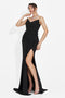 Rochie dama lunga neagra Baty Bogas
