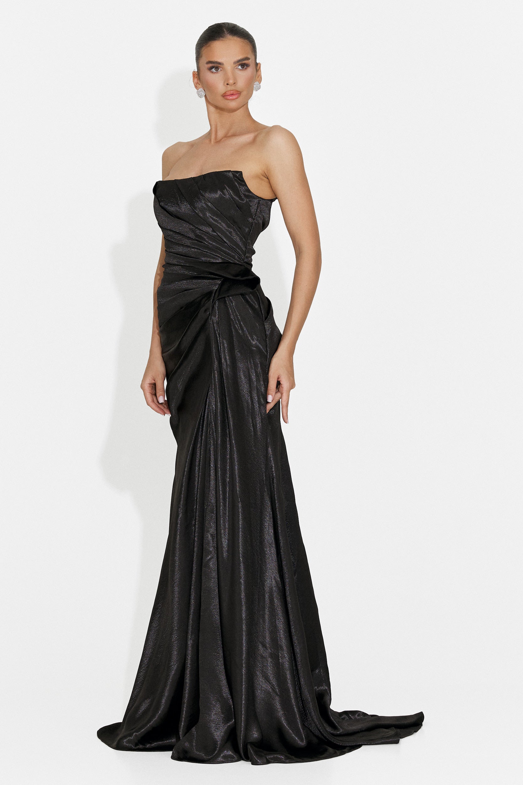 Rochie dama lunga neagra Fischer Bogas
