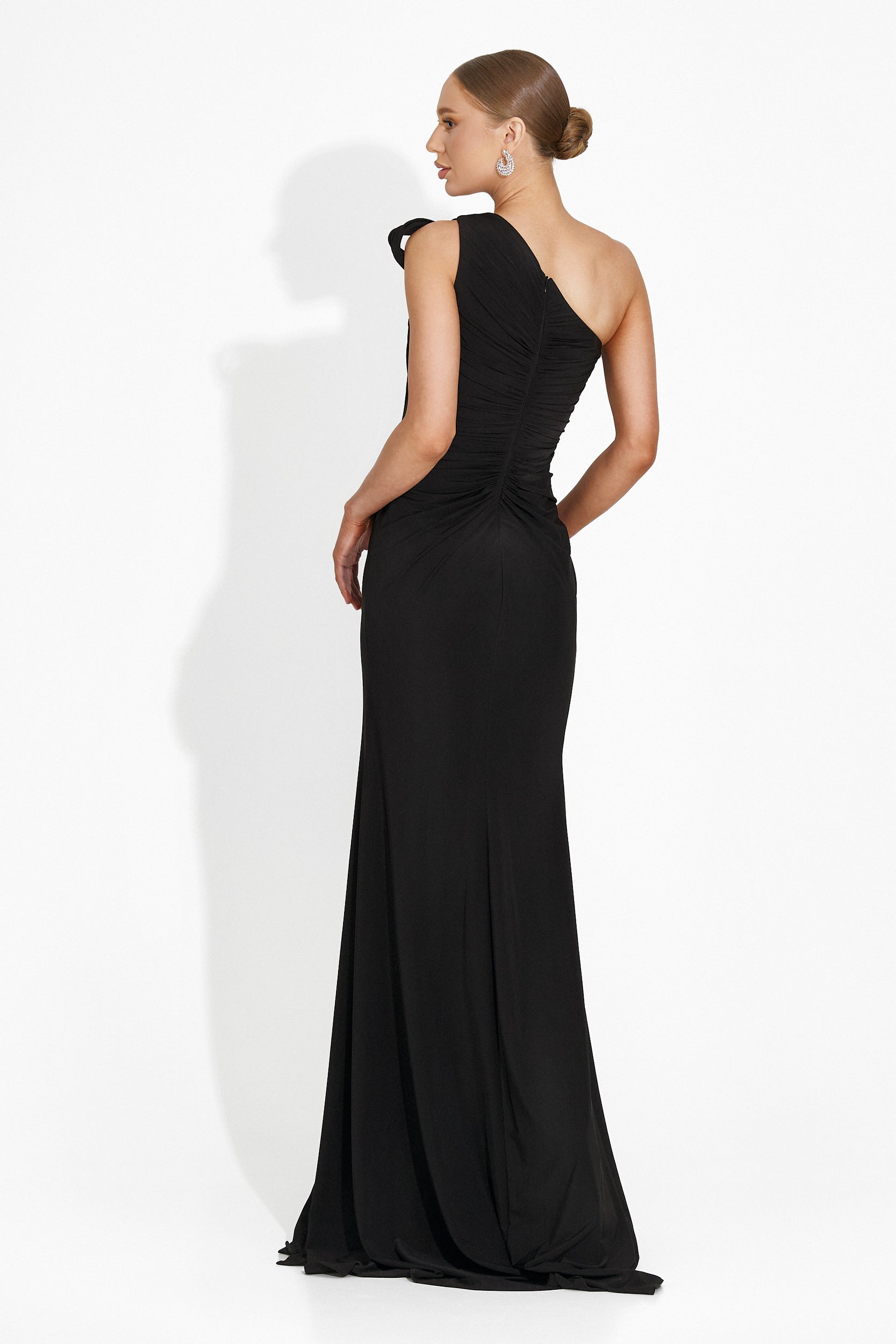 Black long dress for women Fyona Bogas