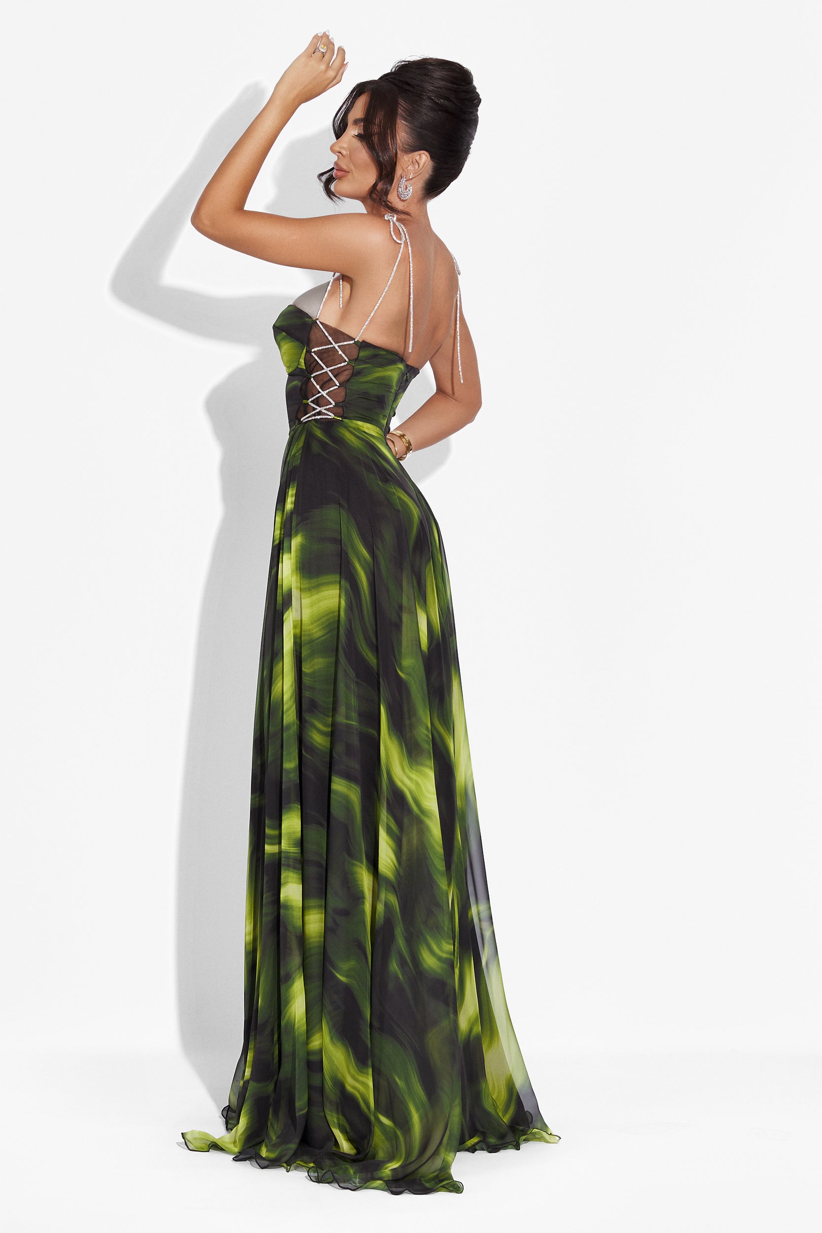 Rochie dama lunga neagra Galizana Bogas