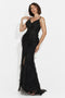 Rochie dama lunga neagra Hildegard Bogas