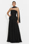 Rochie dama lunga neagra Jutta Bogas
