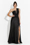 Kamilya Bogas Long Black Dress for Women