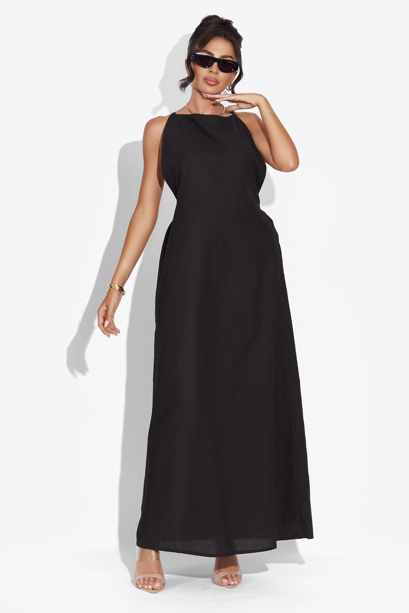 Kilana Bogas long black dress for women