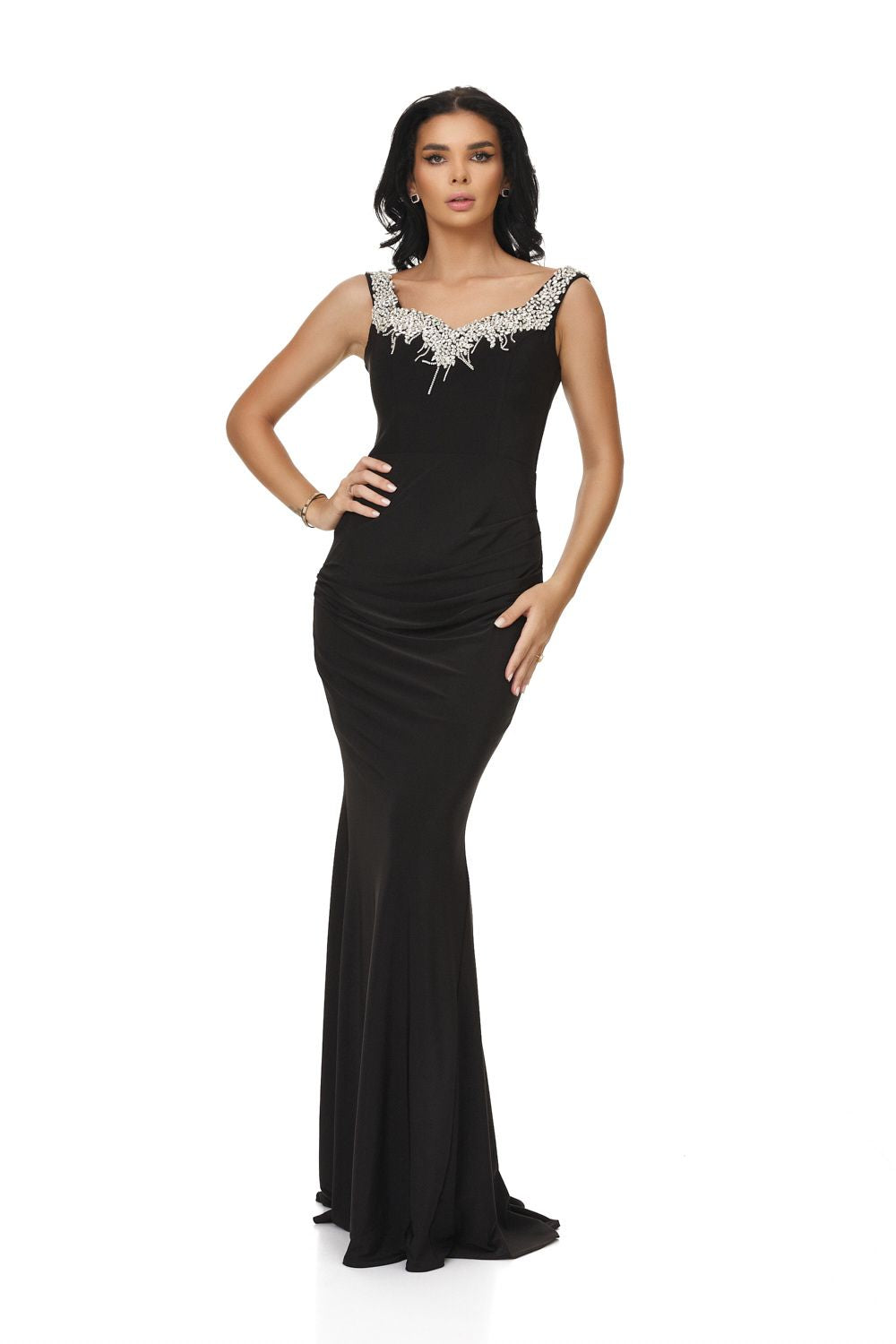 Lalesy Bogas long black dress for women