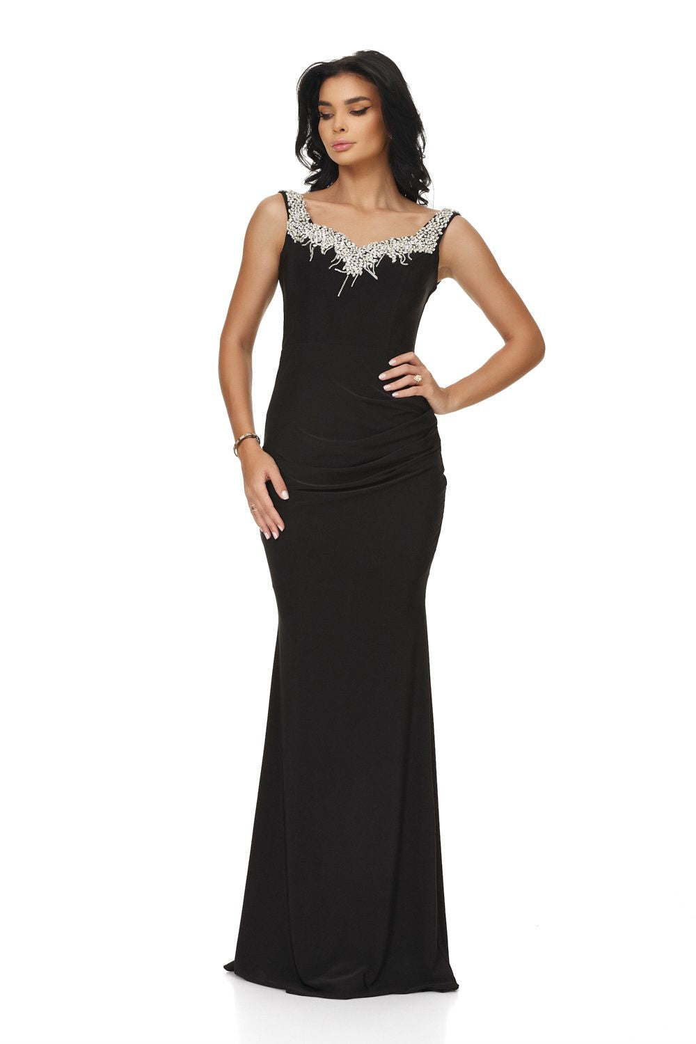 Lalesy Bogas long black dress for women