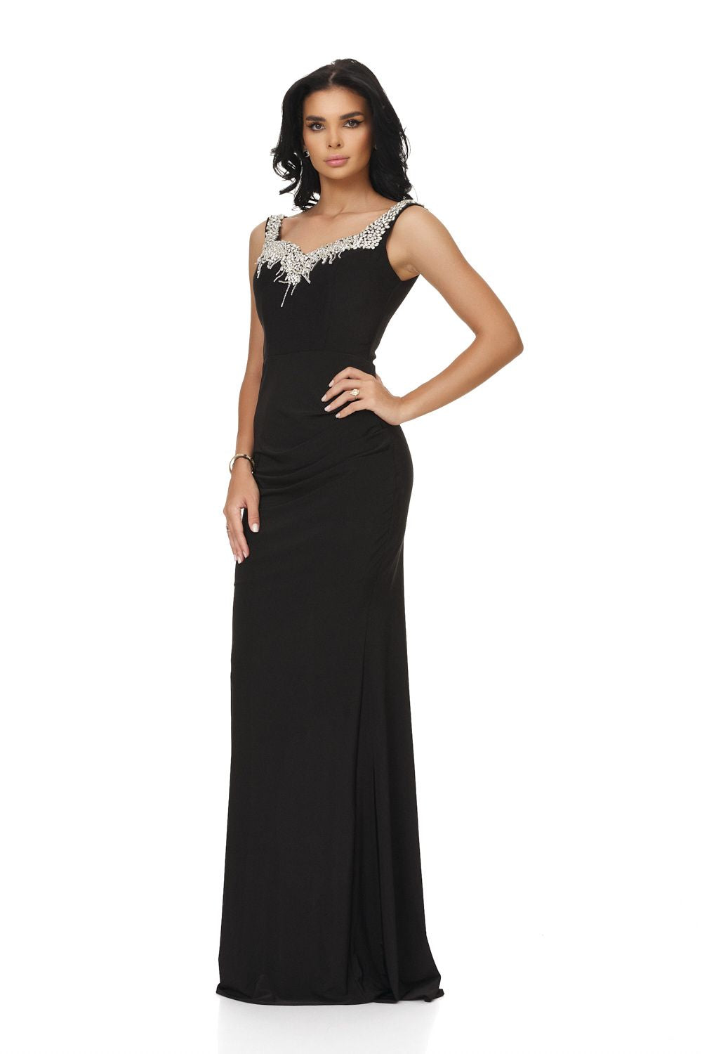 Lalesy Bogas long black dress for women