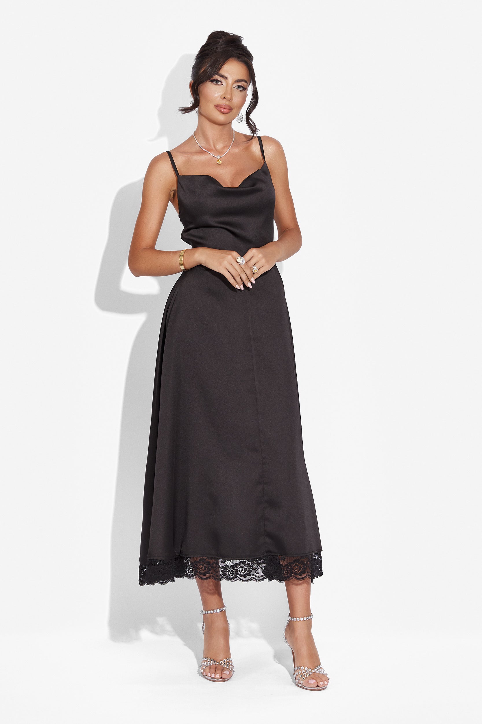 Long black dress for women Lizete Bogas