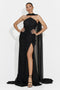 Rochie dama lunga neagra Lota Bogas