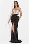 Rochie dama lunga neagra Pagyna Bogas