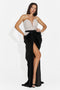 Rochie dama lunga neagra Poynta Bogas