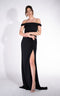 Rochie dama lunga neagra Rehise Bogas