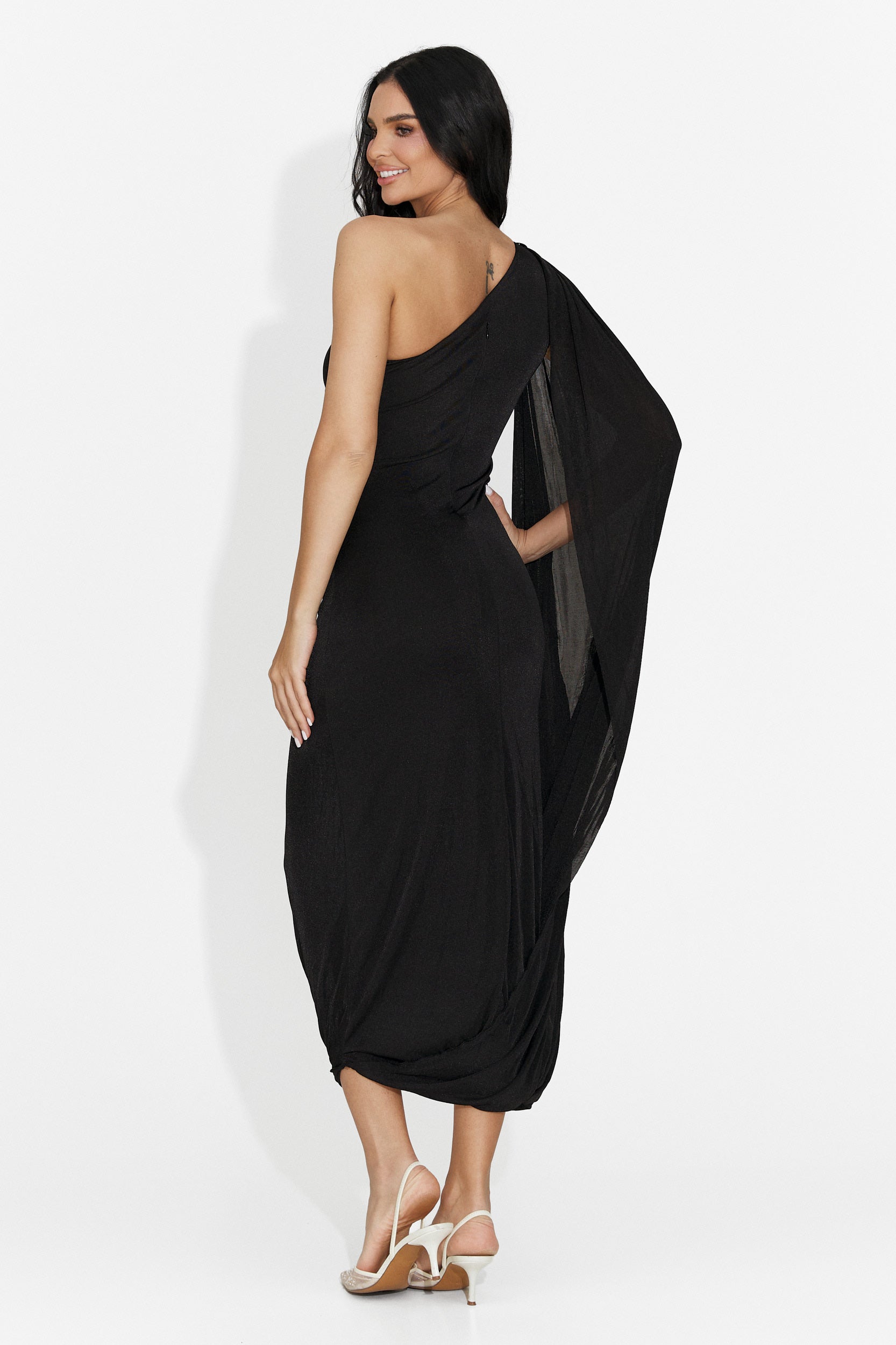 Rochie dama lunga neagra Samiray Bogas