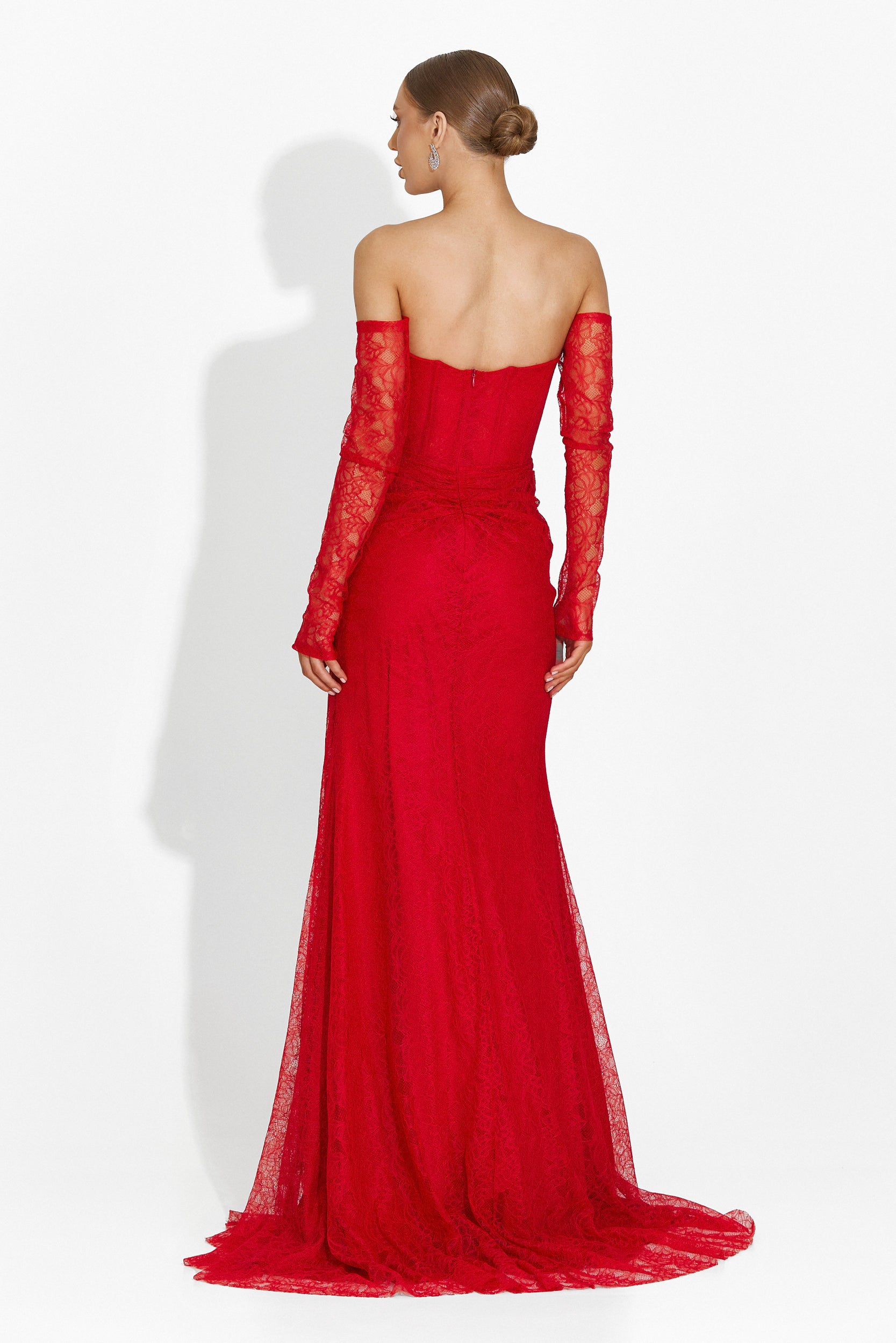 Red long dress for women Avila Bogas