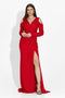 Elsiana Bogas Long Red Ladies Dress