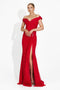 Marilyn Bogas Long Red Dress for Women