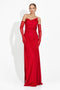 Mathylda Bogas Long Red Dress for Women
