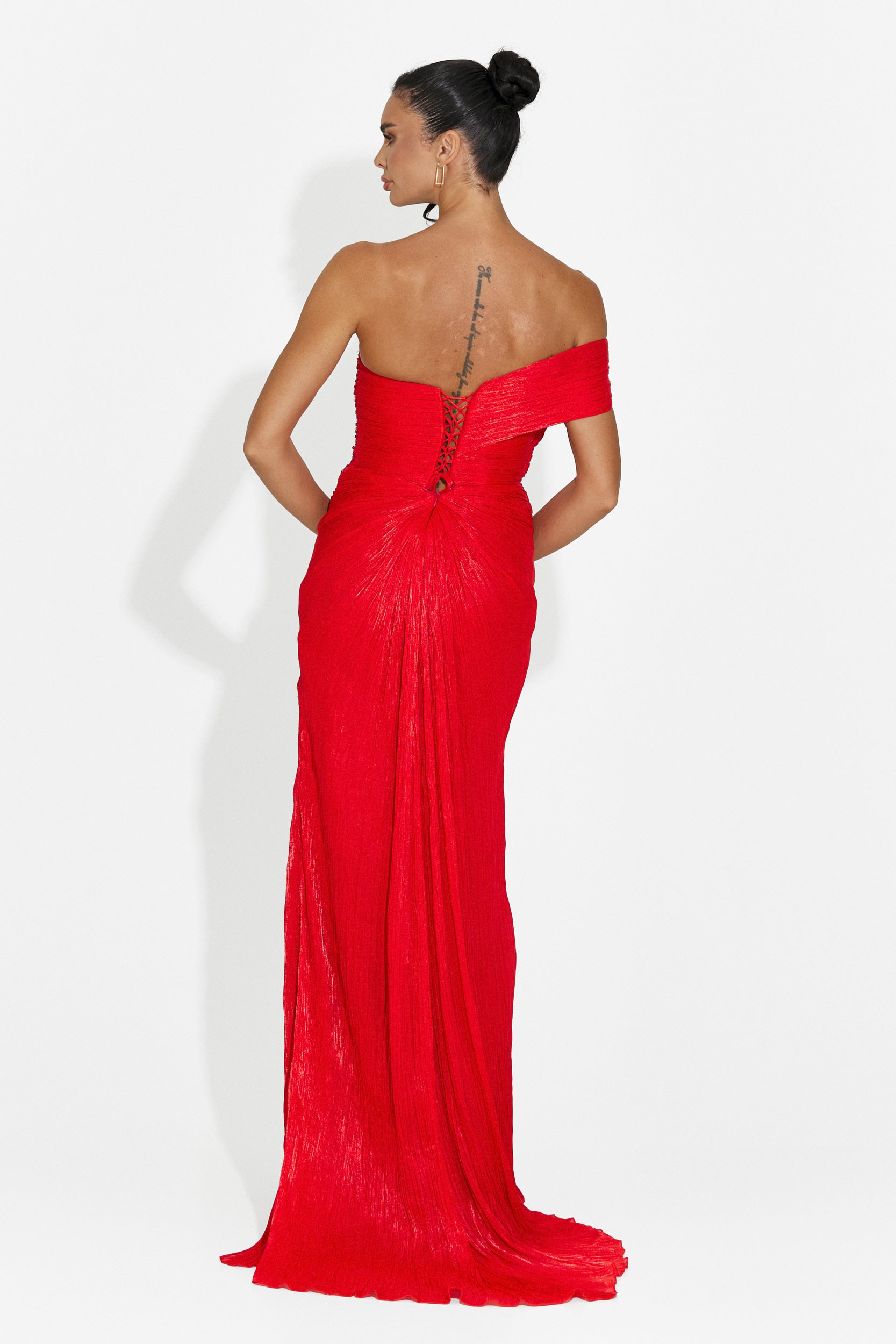 Rochie dama lunga rosie Schmidt Bogas
