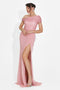 Rochie dama lunga roz Alanea Bogas