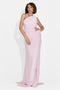 Rochie dama lunga roz Felina Bogas