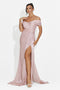 Rochie dama lunga roz Wagner Bogas