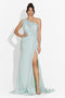 Turquoise long dress for women Micaela Bogas