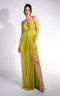 Rochie dama lunga verde lime Sadye Bogas