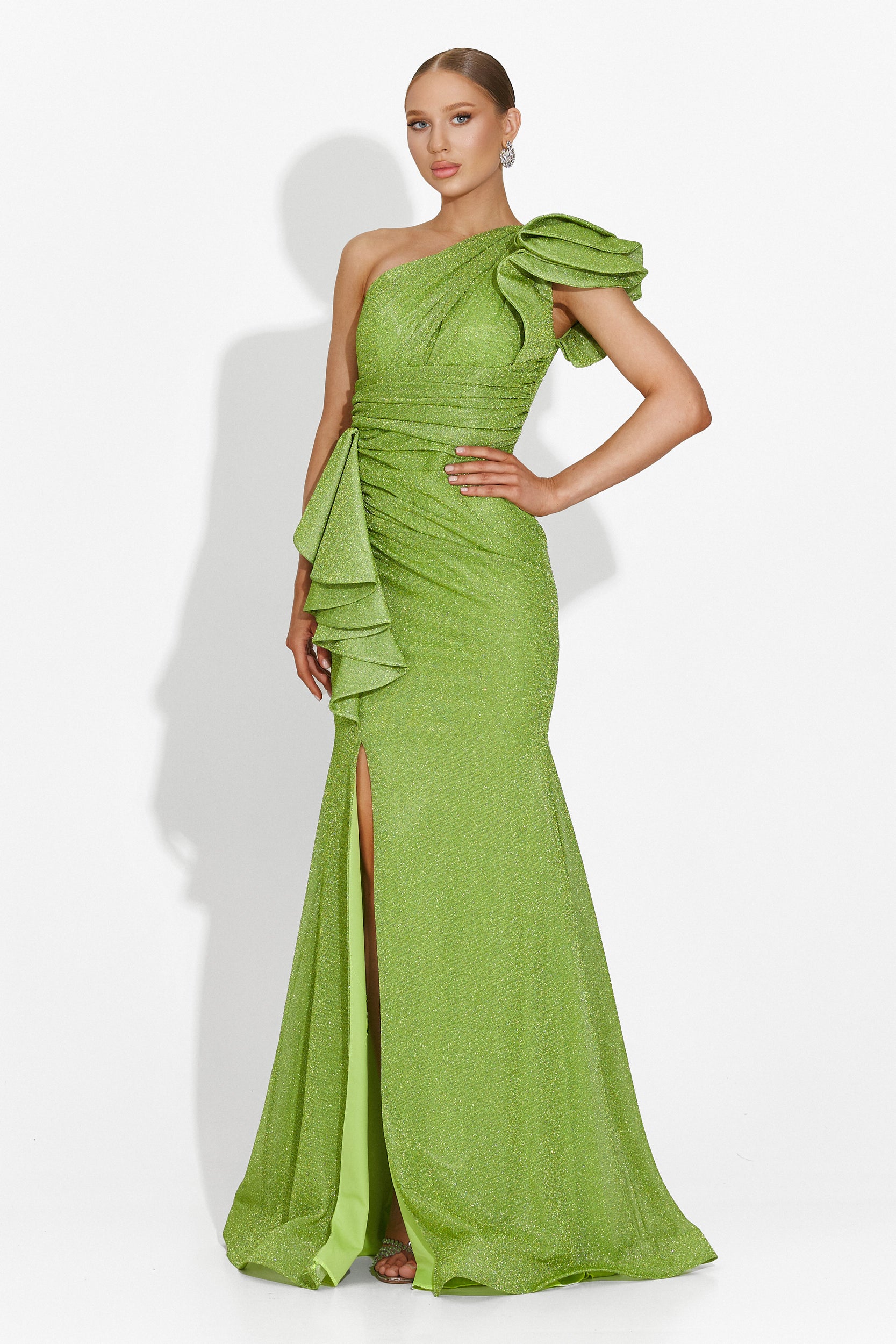 Green long dress for women Maryjane Bogas