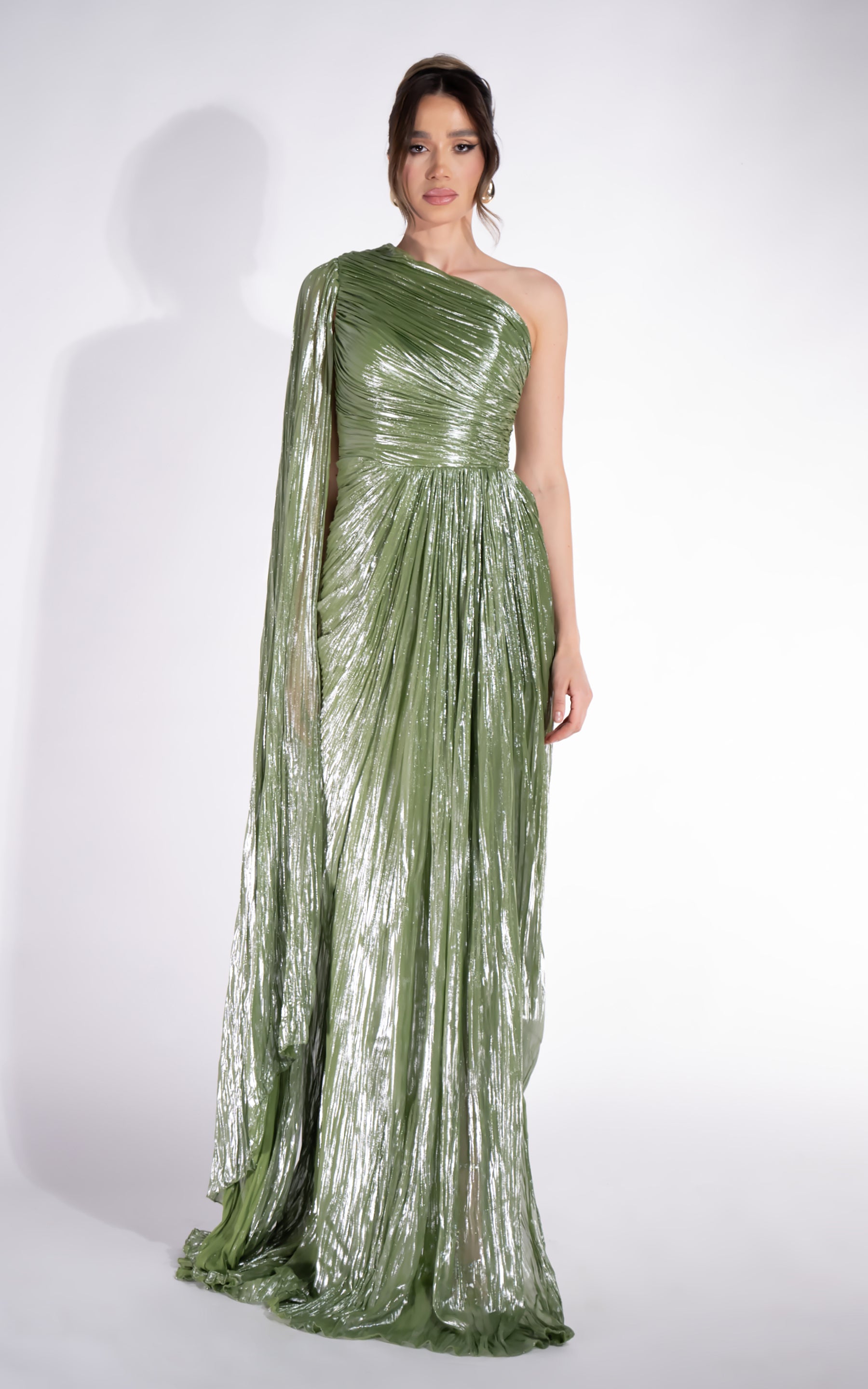 Rochie dama lunga verde Nabuka Bogas