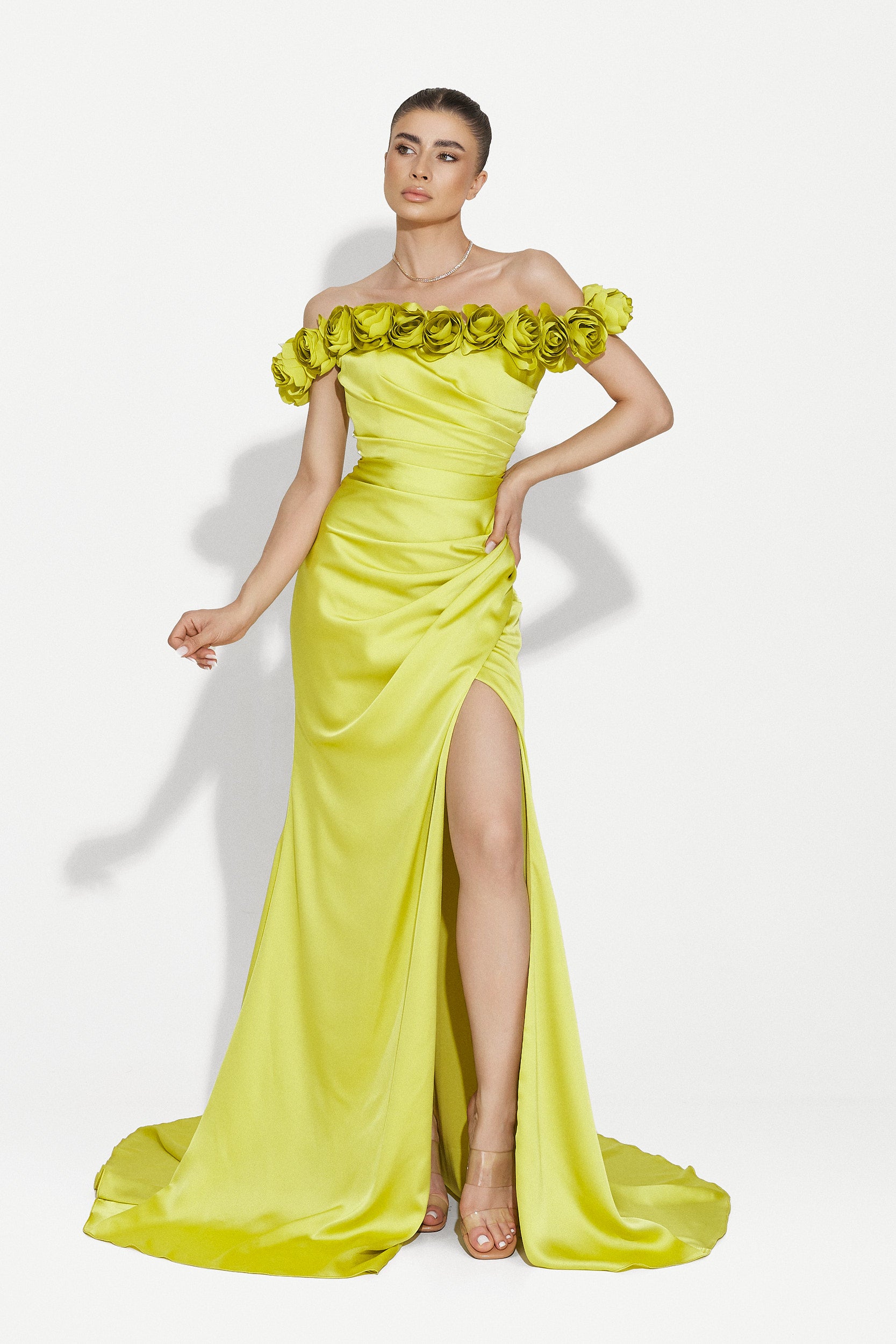 Long green dress for women Rafaela Bogas