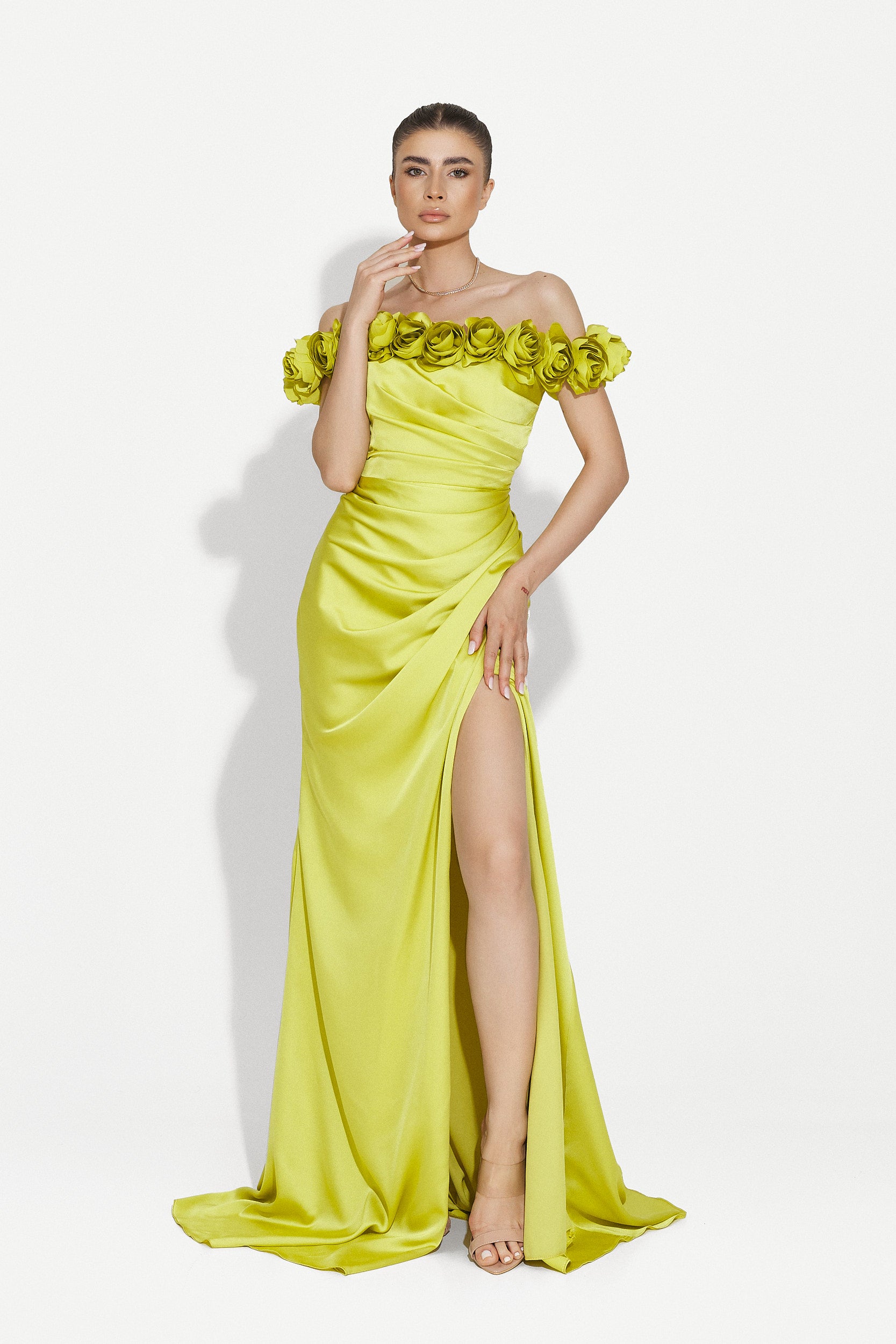 Long green dress for women Rafaela Bogas