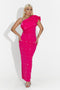 Rochie dama medie fucsia Yenasa Bogas