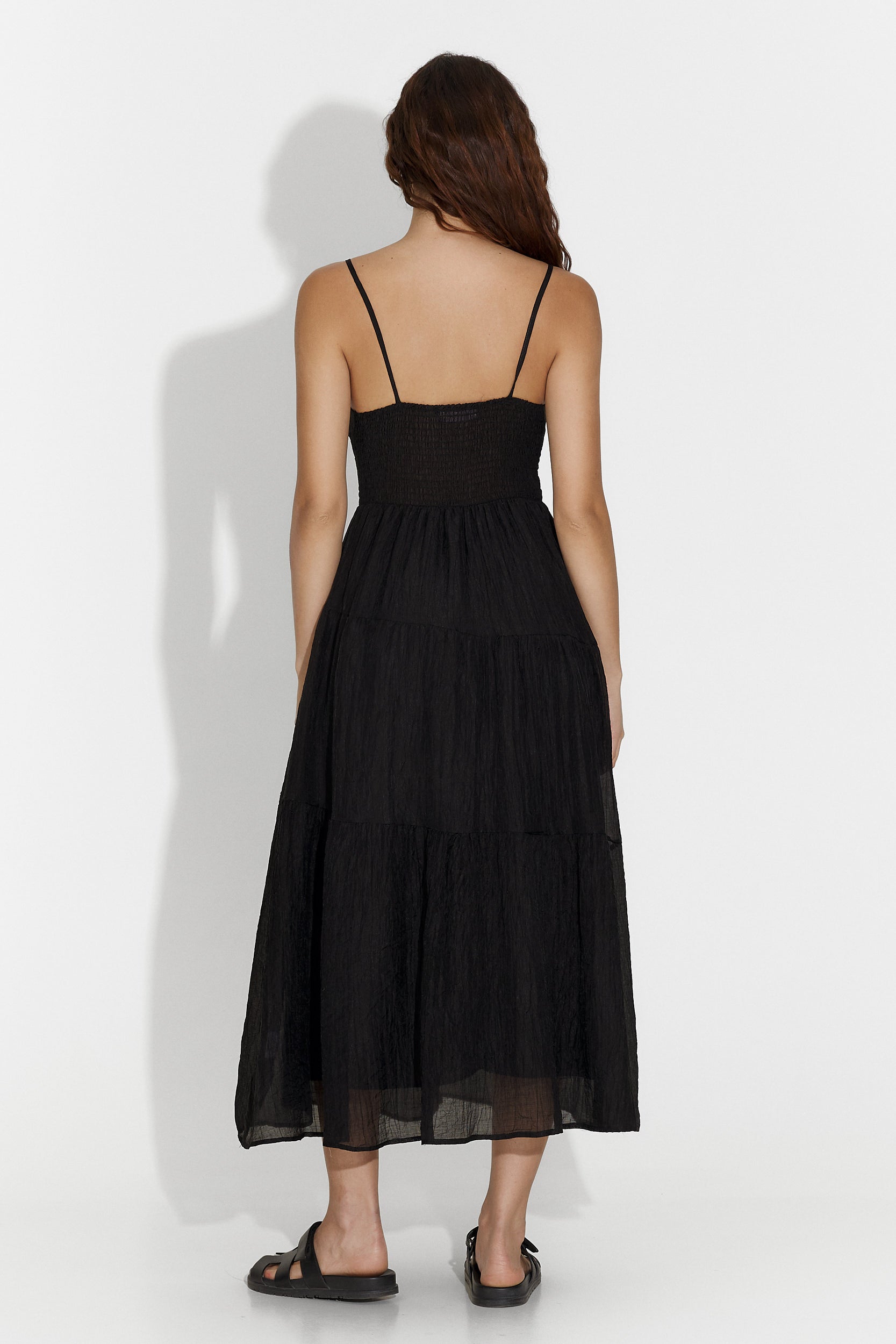 Rochie dama medie neagra Faster Bogas