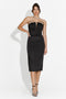 Rochie dama medie neagra Kristina Bogas