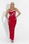 Rochie dama medie rosie Regale Bogas