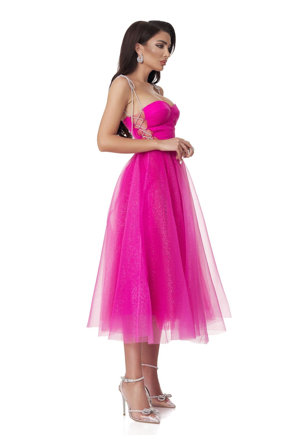 Ladies medium pink dress Yuriko Bogas